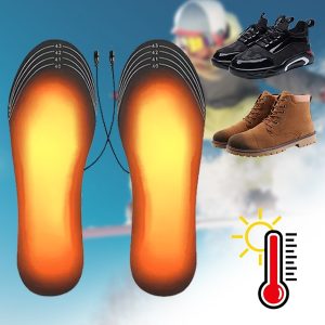 USB uzlādējamas apsildāmas apavu zoles HOTFEET
