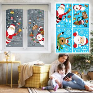 Ziemassvētku uzlīmes (90 gab.) | XMASCLINGS