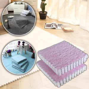 FLUFFTILE mīkstai, stilīgai un mājīgai grīdai (10 gab.)