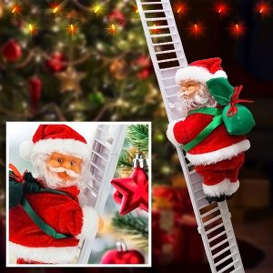 Santa, kas kāpj pa kāpnēm | LADDERSANTA