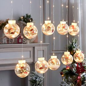 Spīdošas ziemassvētku bumbiņas (3 m) | XMASBALL