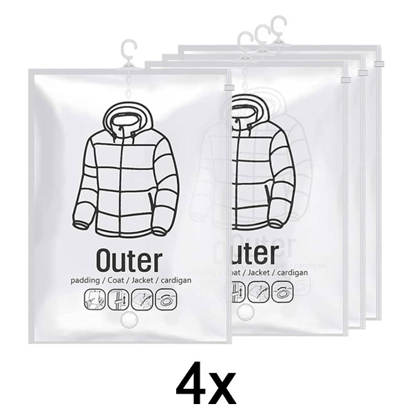1x Piekaramie vakuuma maisiņi (4 gab.) | VACUHANG