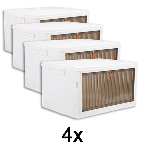 4x Uzglabāšanas kaste ar vāku – gatava 2 minūtēs, bez instrumentiem | ORGABOX
