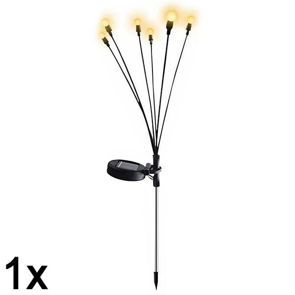 1x Saules gaismas virtene ar 6 LED spuldzēm | SOMPEX