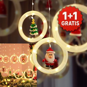 2x Ziemassvētku LED dekorēšanas gredzeni | JOLLYRINGS