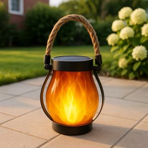 Saules laternas ar degošas liesmas efektu | FLAMLUX